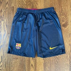 Nike FCB Barcelona Rakuten new soccer shorts
